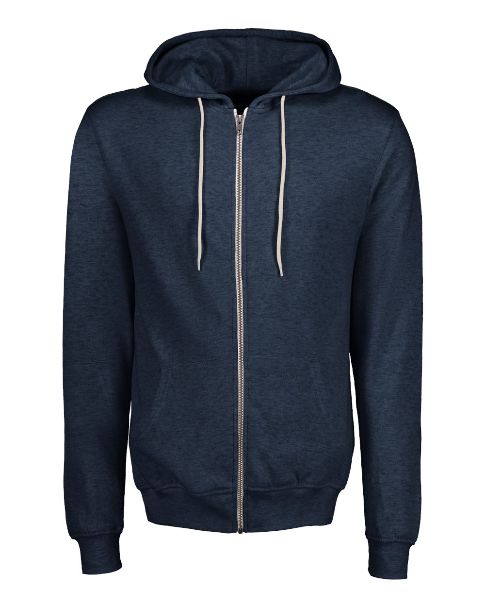MV Sport - Retro Heather Full-Zip Hooded Sweatshirt - 2349