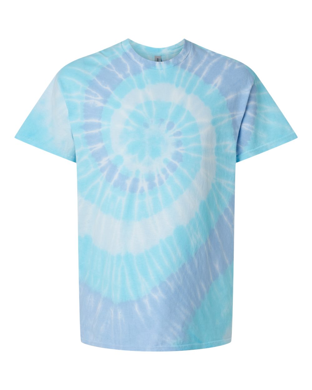 Dyenomite - Multi-Color Spiral Tie-Dyed T-Shirt - 200MS. S-3XL