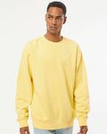 Independent Trading Co. - Midweight Pigment-Dyed Crewneck Sweatshirt - PRM3500 - XS - 3XL