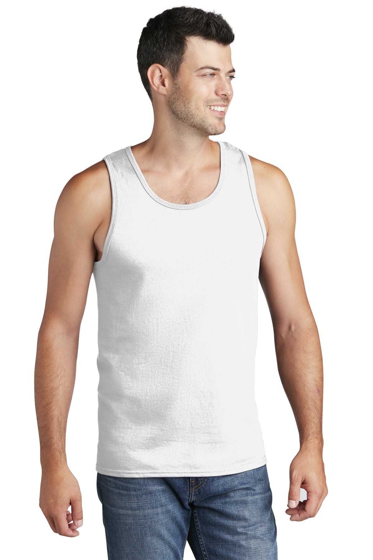 PC54TT Port & Company® Core Cotton Tank Top. S-4XL