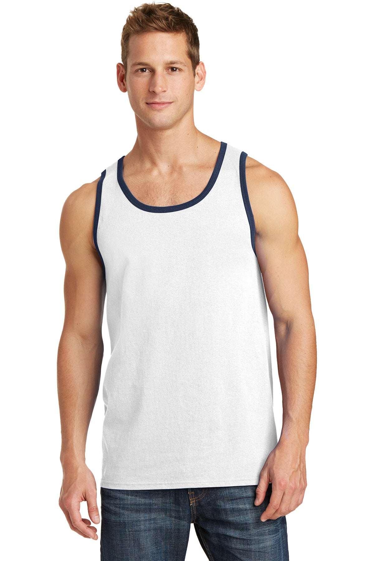 PC54TT Port & Company® Core Cotton Tank Top. S-4XL