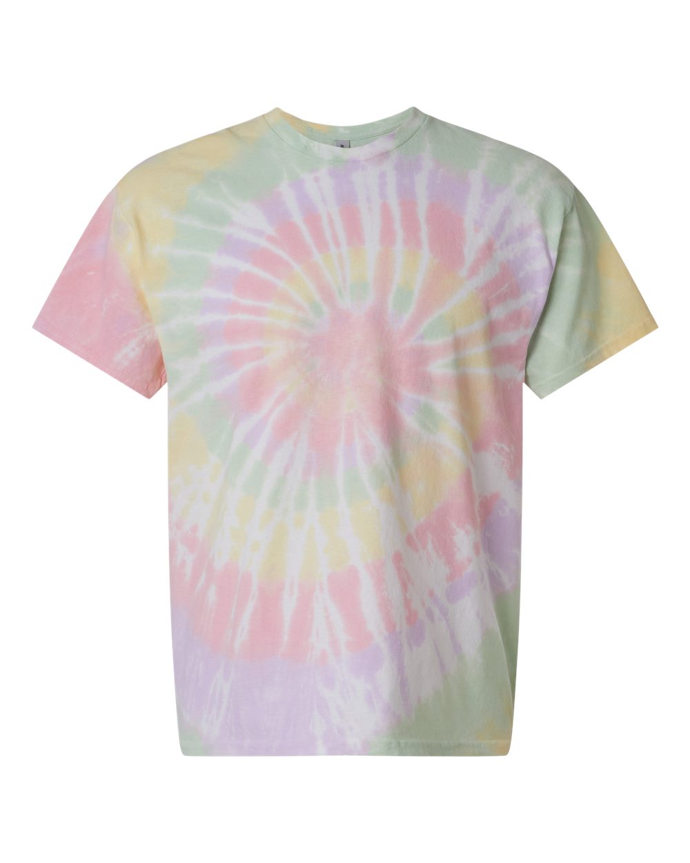 Dyenomite - Multi-Color Spiral Tie-Dyed T-Shirt - 200MS. S-3XL