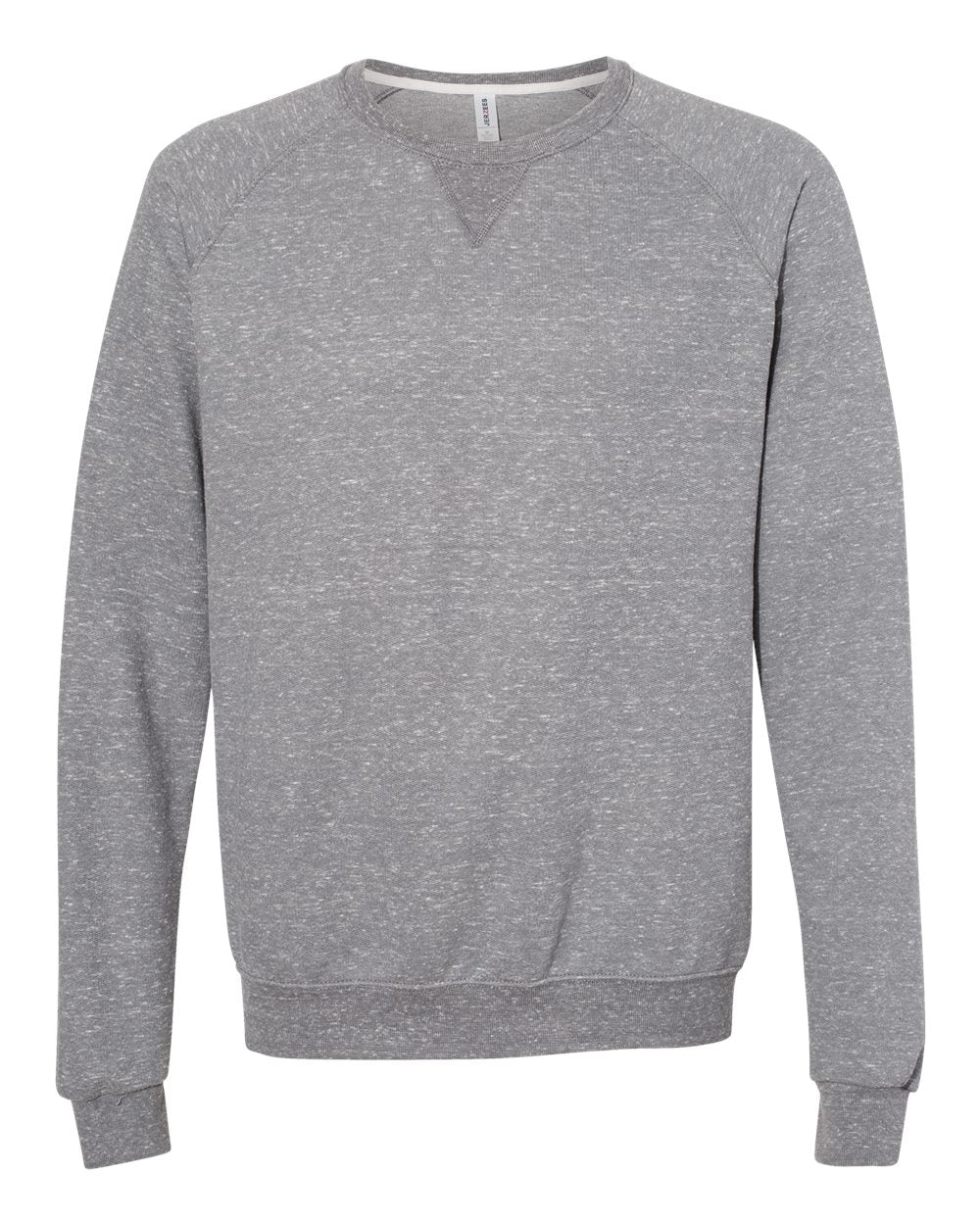 JERZEES - Snow Heather French Terry Crewneck Sweatshirt - 91MR