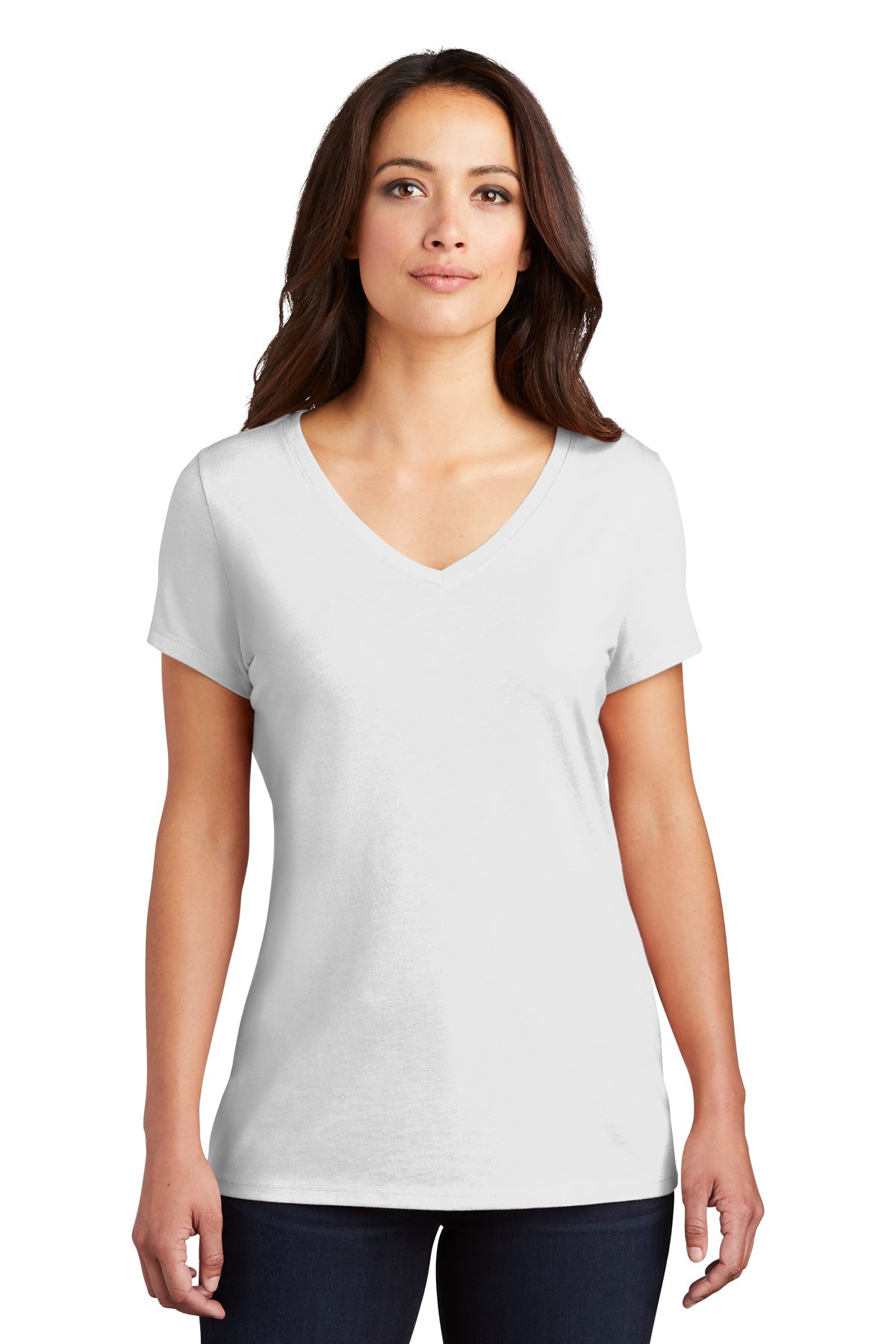 DM1350L District ® Women’s Perfect Tri ® V-Neck Tee. XS-4XL