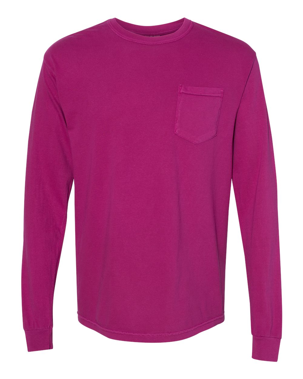 Comfort Colors - Garment-Dyed Heavyweight Long Sleeve Pocket T-Shirt - 4410. S-3XL