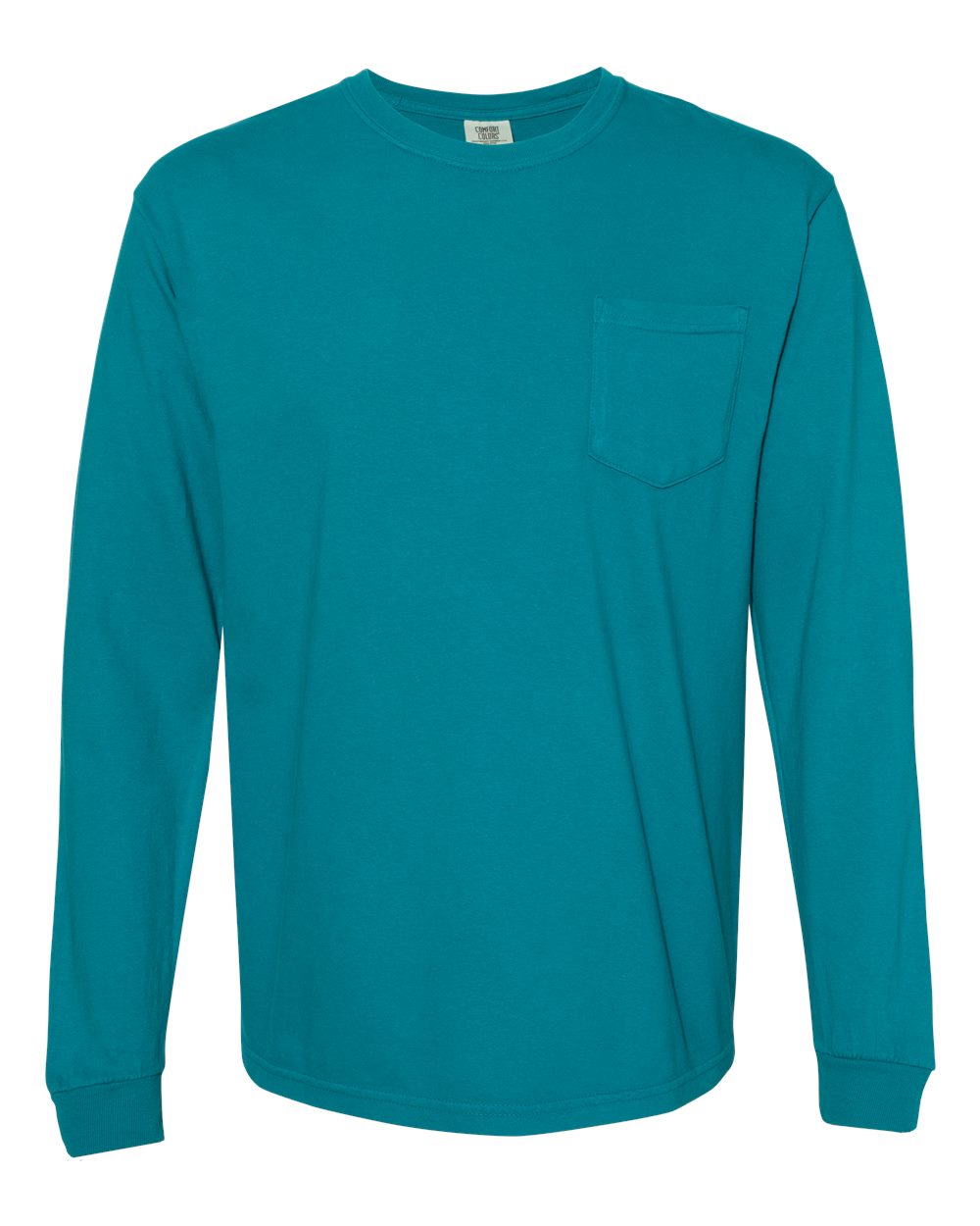 Comfort Colors - Garment-Dyed Heavyweight Long Sleeve Pocket T-Shirt - 4410. S-3XL