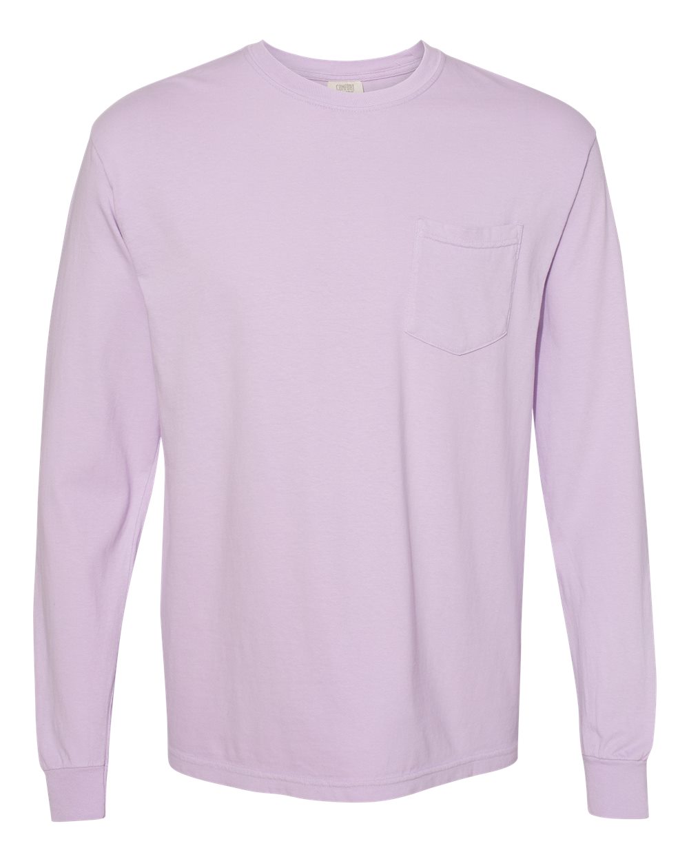 Comfort Colors - Garment-Dyed Heavyweight Long Sleeve Pocket T-Shirt - 4410. S-3XL