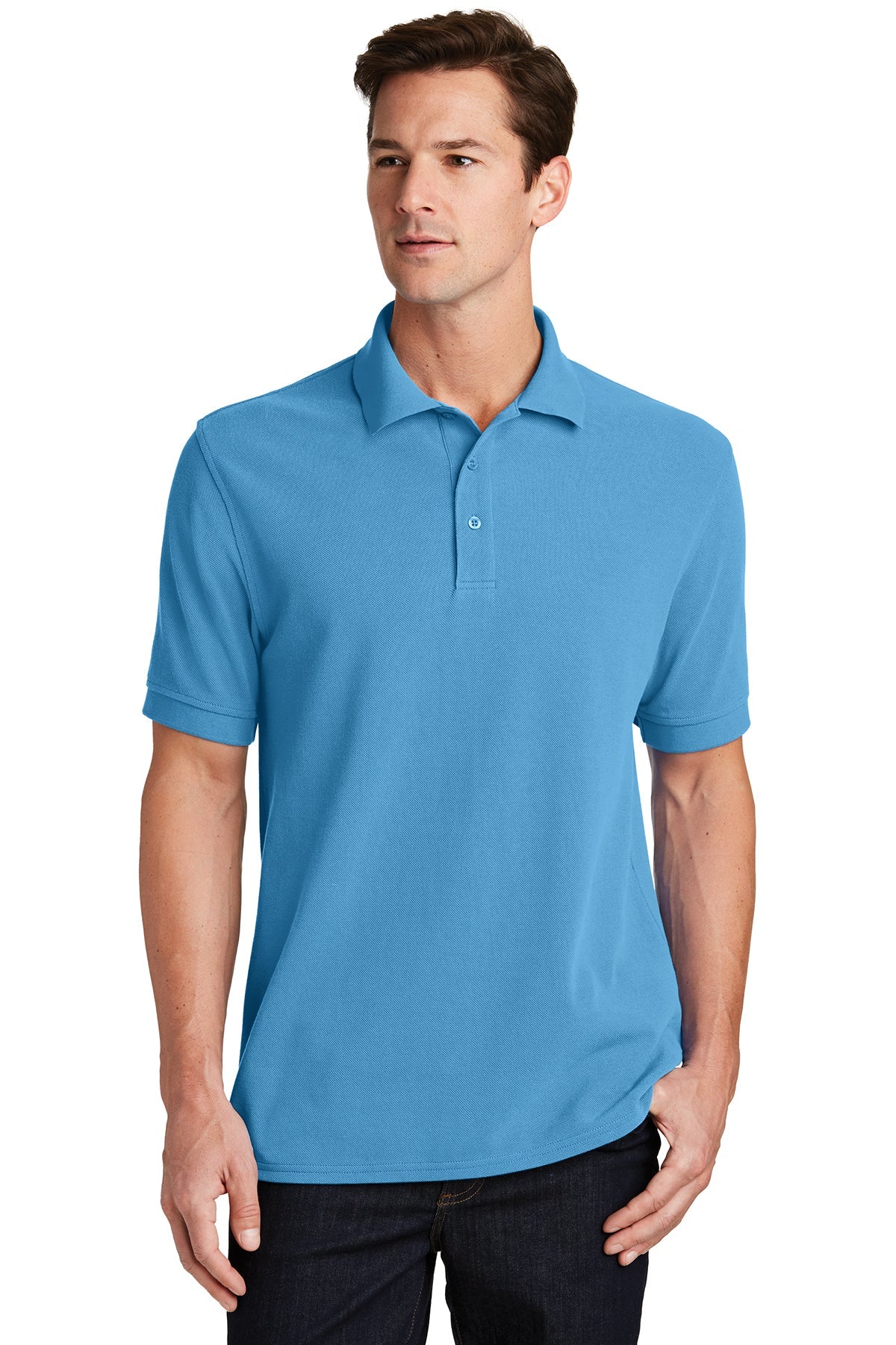 KP1500 Port & Company® Combed Ring Spun Pique Polo