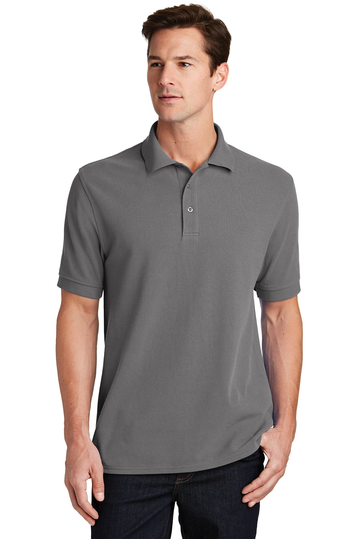 KP1500 Port & Company® Combed Ring Spun Pique Polo