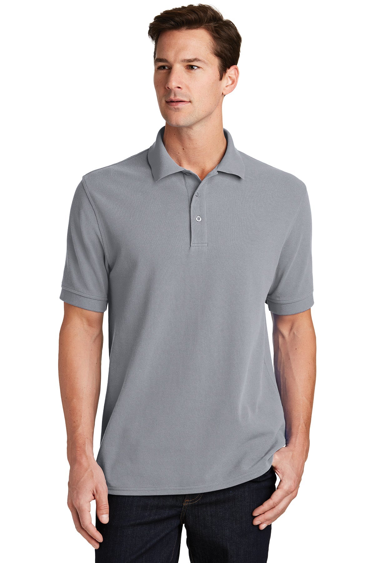 KP1500 Port & Company® Combed Ring Spun Pique Polo