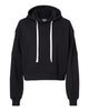 MV Sport - Women's Sueded Fleece Crop Hooded Sweatshirt - W21751