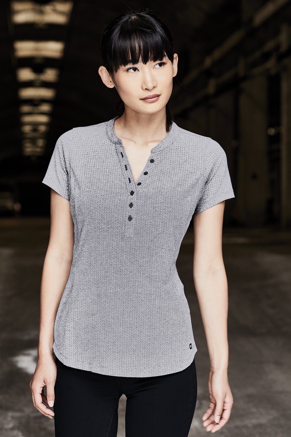 LOG136 OGIO ® Women's Tread Henley