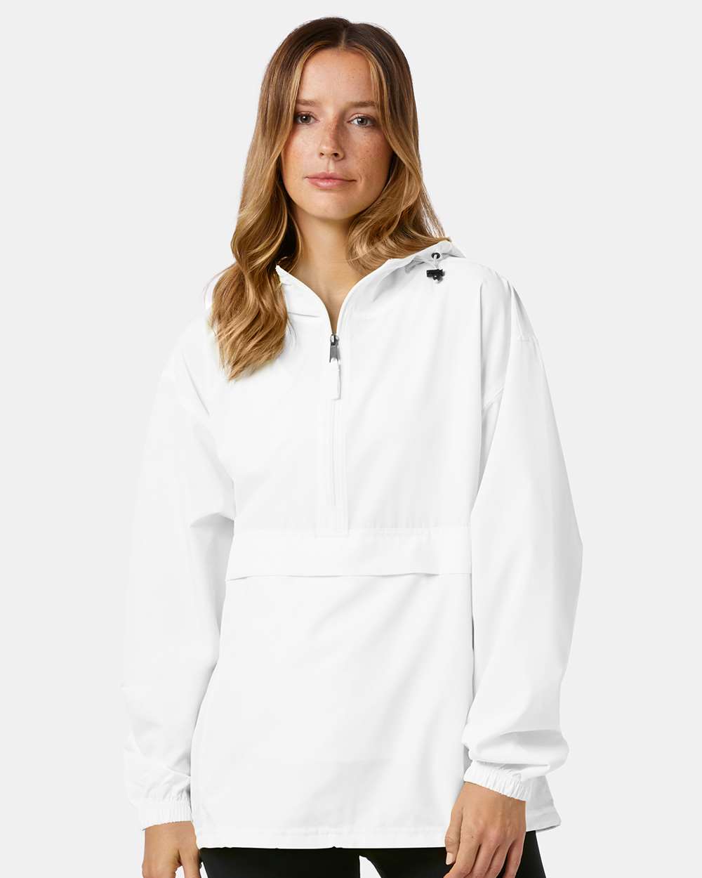 Champion - Hooded Packable Quarter-Zip Jacket - CO200