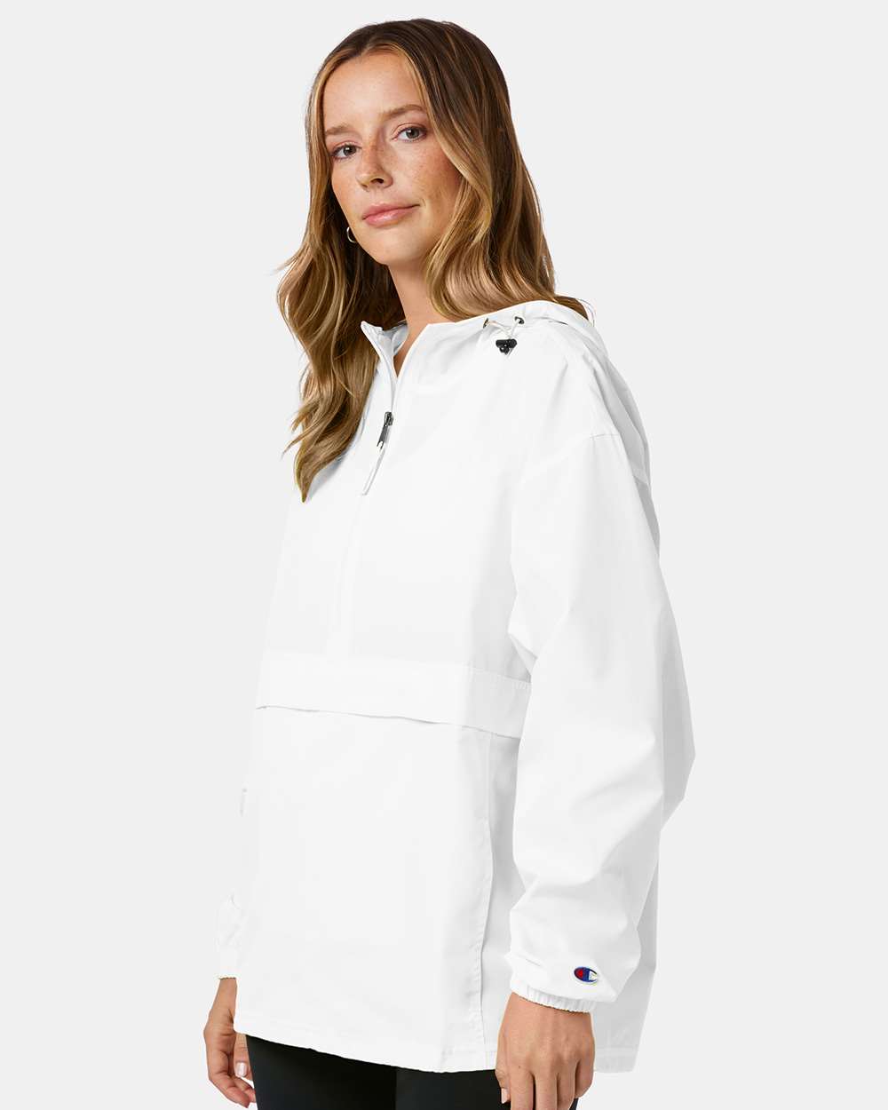 Champion - Hooded Packable Quarter-Zip Jacket - CO200