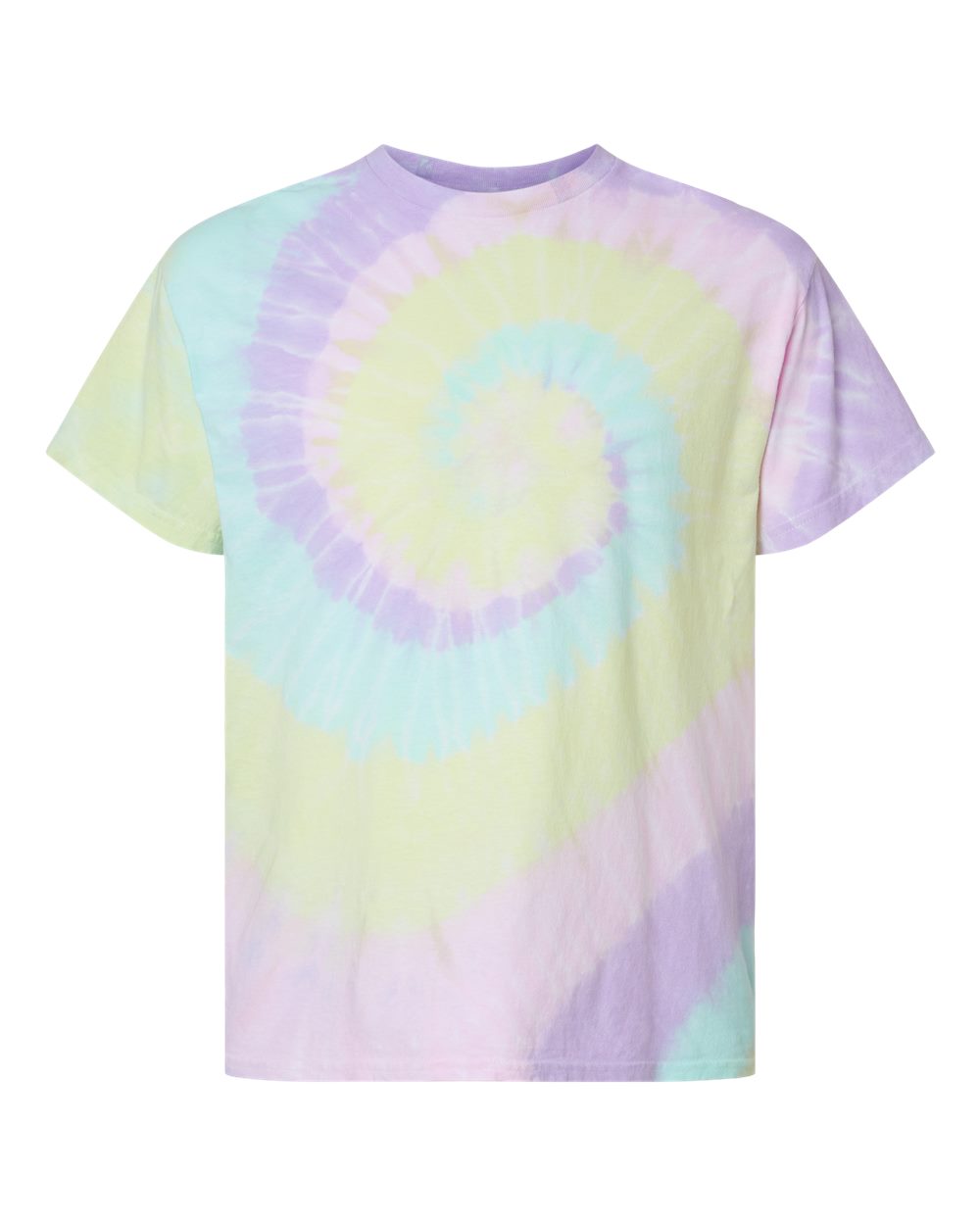 Dyenomite - Multi-Color Spiral Tie-Dyed T-Shirt - 200MS. S-3XL