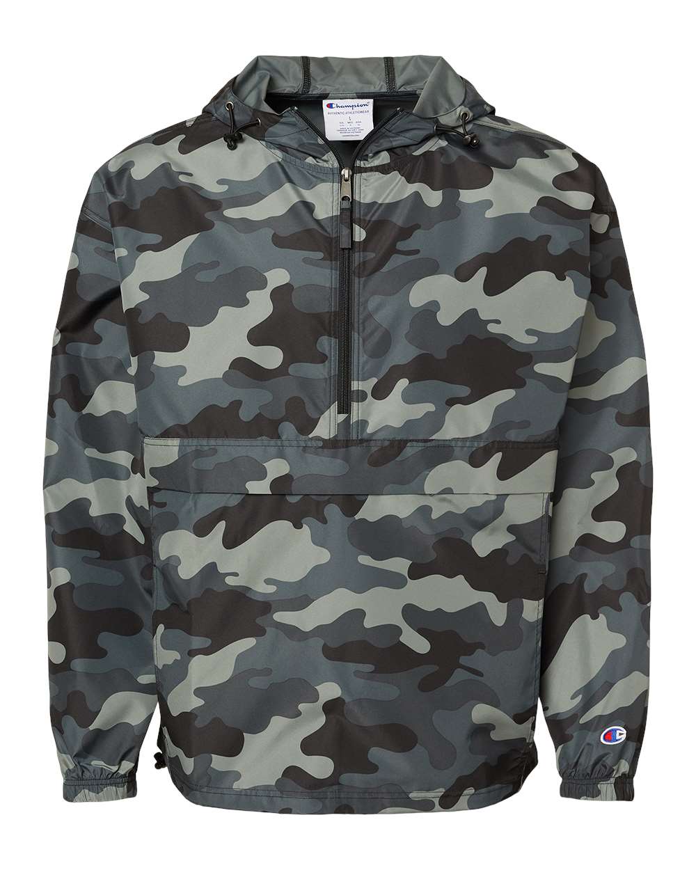 Champion - Hooded Packable Quarter-Zip Jacket - CO200