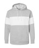 MV Sport - Classic Fleece Colorblocked Hooded Sweatshirt - 22709