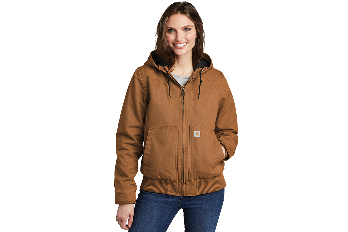 CT104053 Carhartt® Women’s Washed Duck Active Jac