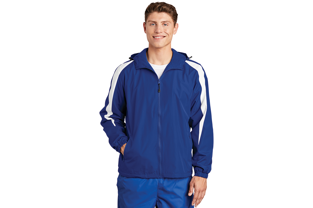 JST81 Sport-Tek® Fleece-Lined Colorblock Jacket