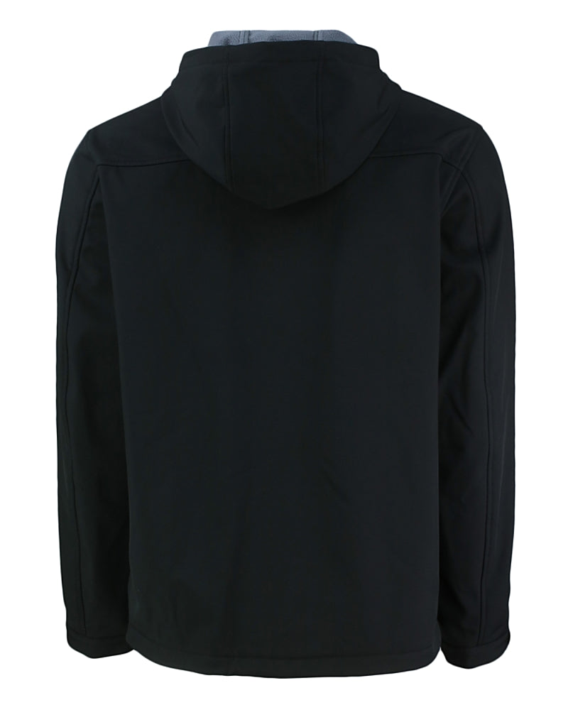 Clique Telemark Eco Stretch Softshell Full Zip Mens Hooded Jacket