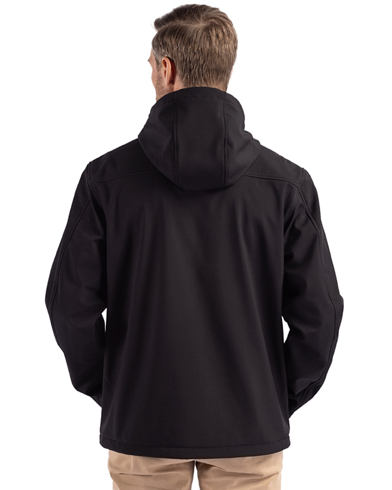 Clique Telemark Eco Stretch Softshell Full Zip Mens Hooded Jacket