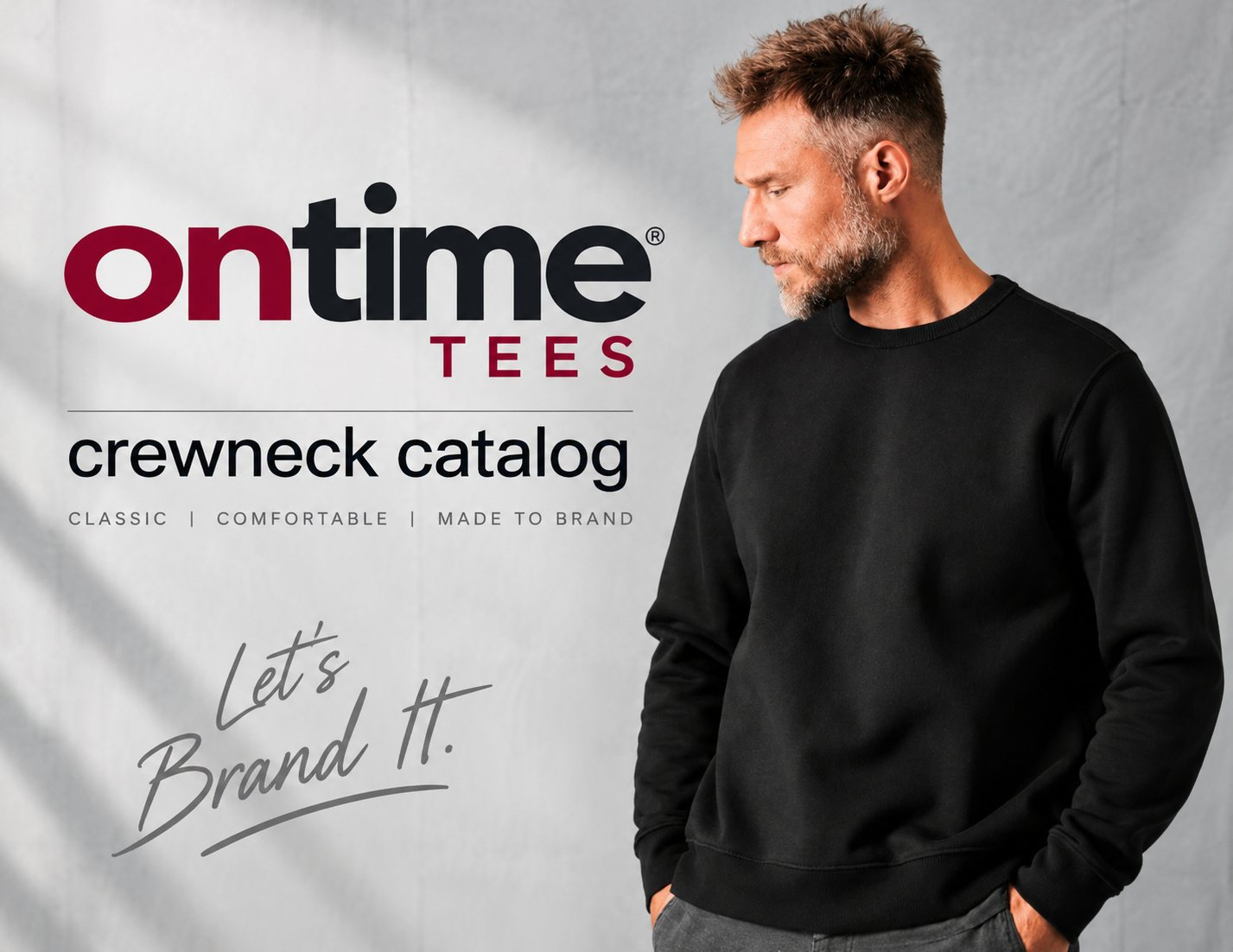 Crewneck bannner