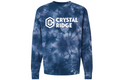Independent Trading Co. - Midweight Tie-Dyed Crewneck Sweatshirt - PRM3500TD