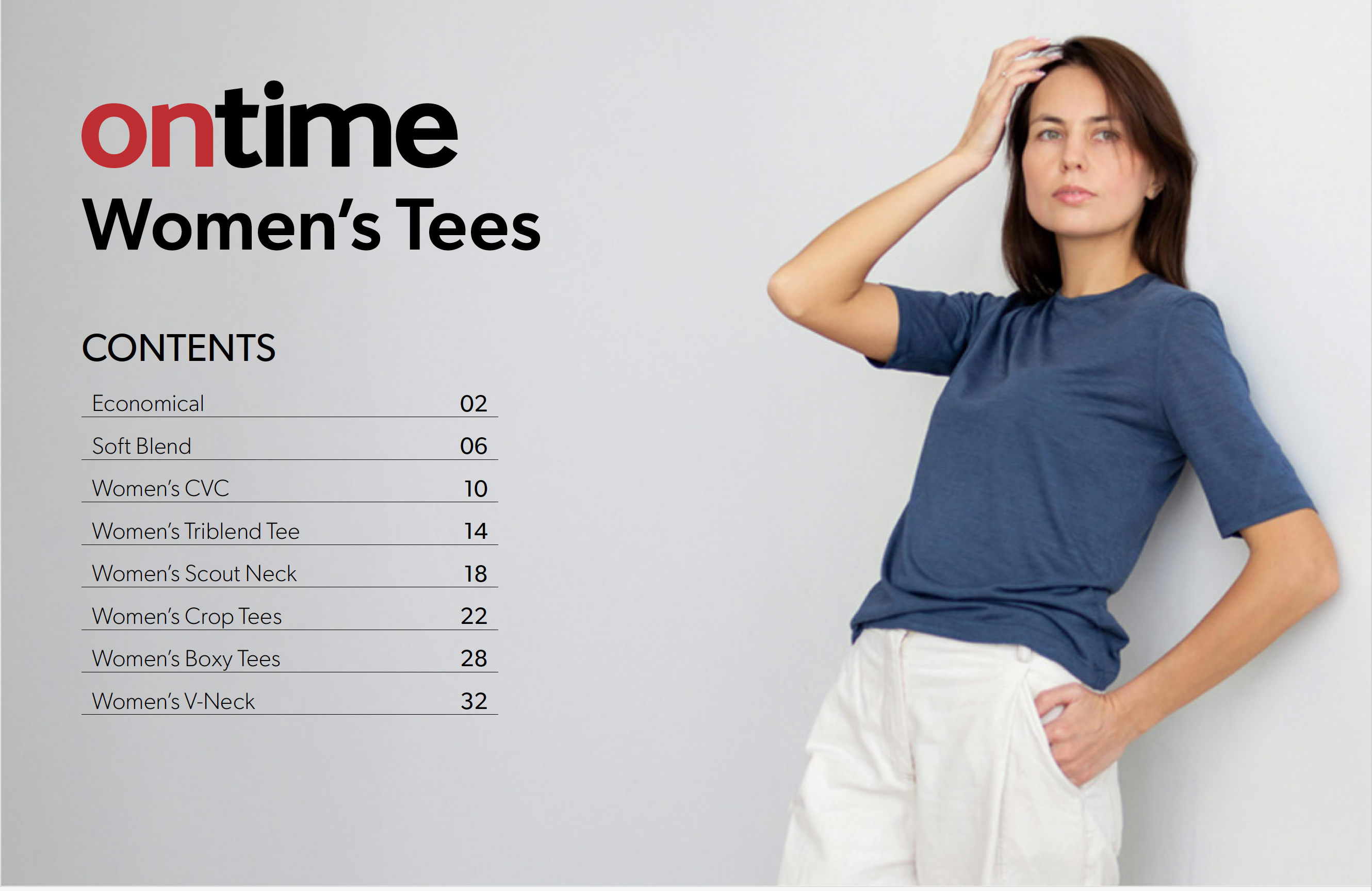 Ladies Tee Shirt Catalog