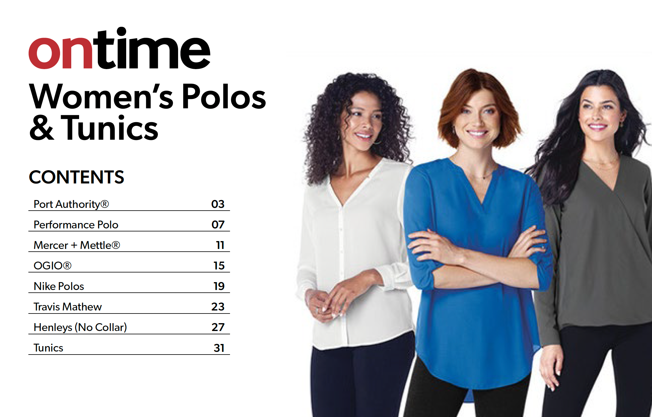 Ladies Tunics & Polos
