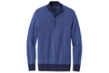 BB18412 Brooks Brothers ® Washable Merino Birdseye 1/4-Zip Sweater