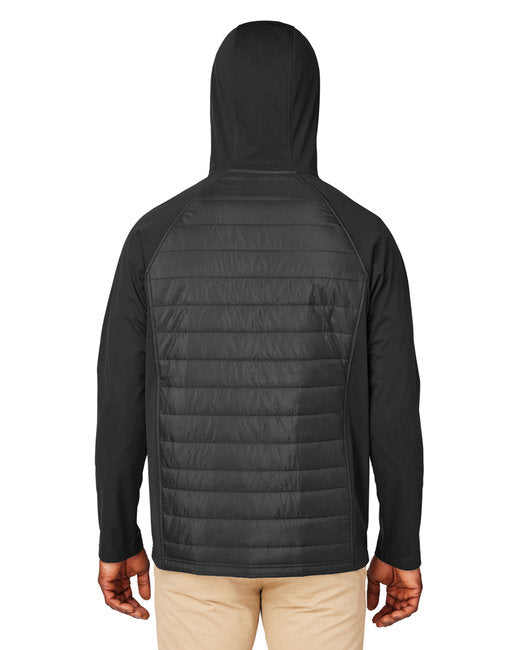 CE808 CORE365 Unisex Techno Lite Hybrid Hooded Jacket