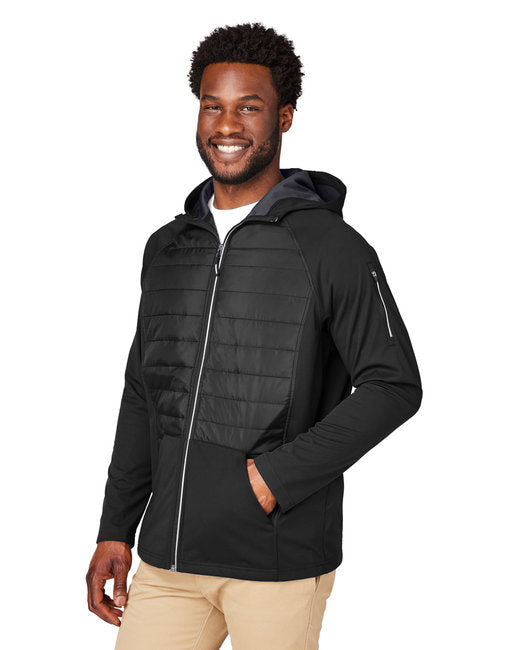 CE808 CORE365 Unisex Techno Lite Hybrid Hooded Jacket