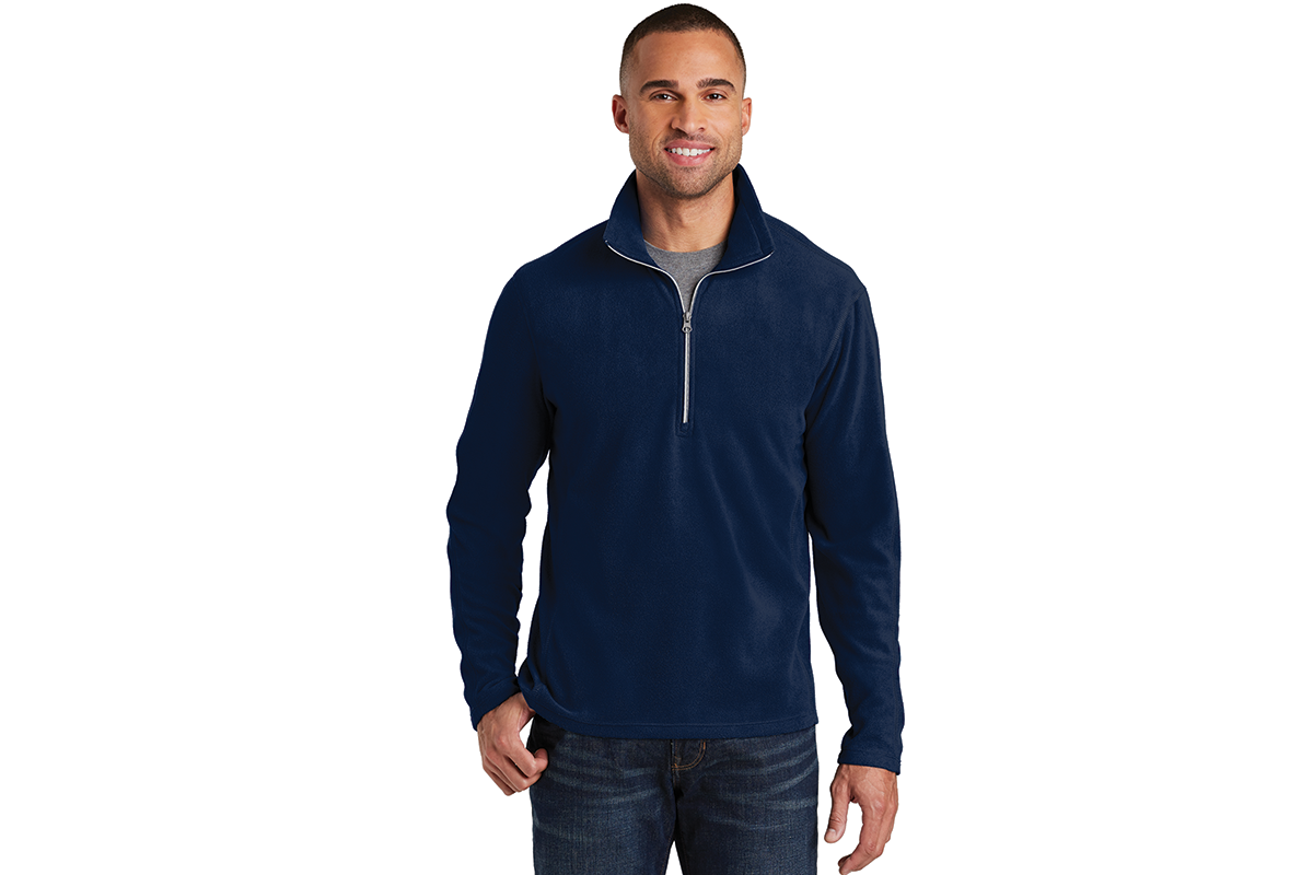 F224 Port Authority® Microfleece 1/2-Zip Pullover