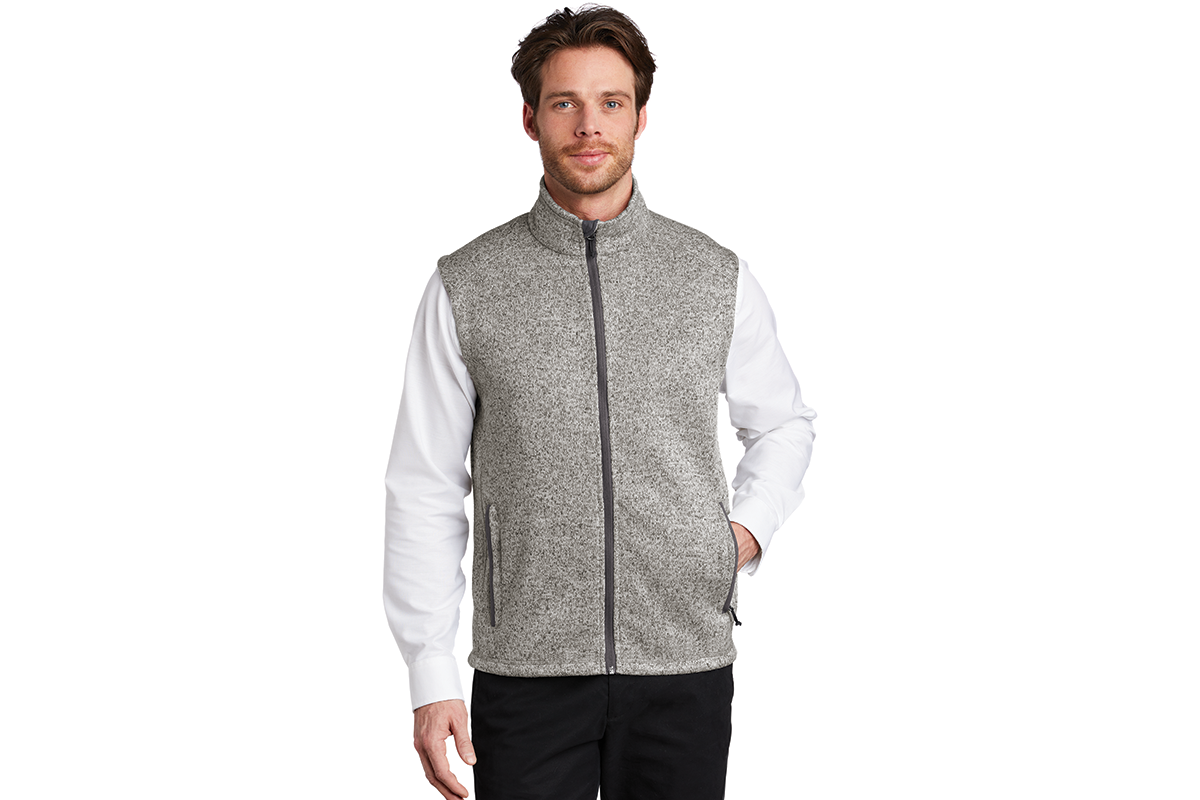 F236 Port Authority ® Sweater Fleece Vest