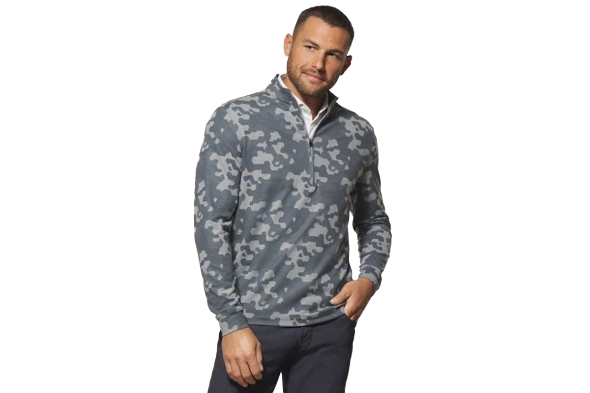 Johnnie-O Men's Gridlock Quarter-Zip