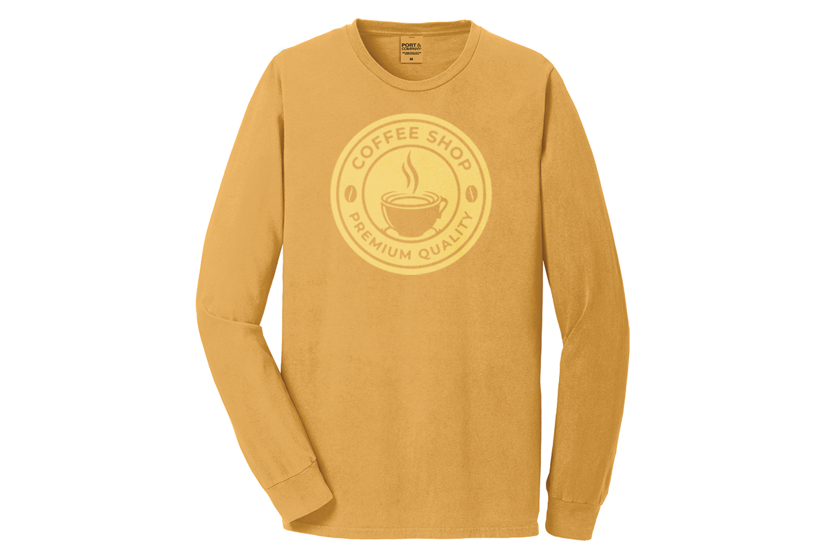 PC099LS Port & Company® Beach Wash® Garment-Dyed Long Sleeve Tee. S-4XL