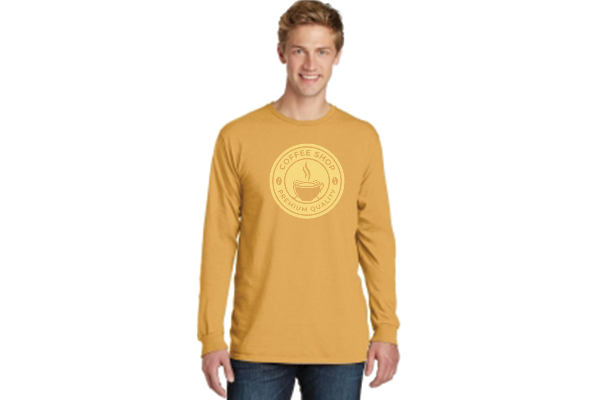 PC099LS Port & Company® Beach Wash® Garment-Dyed Long Sleeve Tee. S-4XL