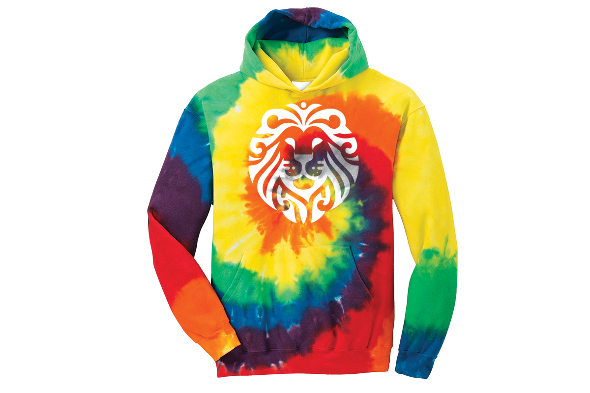 PC146Y Port & Company® Youth Tie-Dye Pullover Hooded Sweatshirt