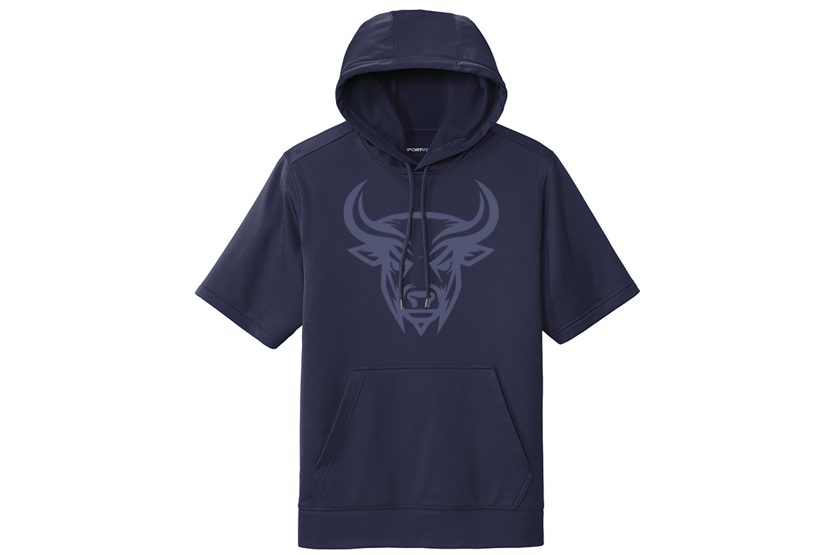 ST251 Sport-Tek ® Sport-Wick ® Fleece Short Sleeve Hooded Pullover