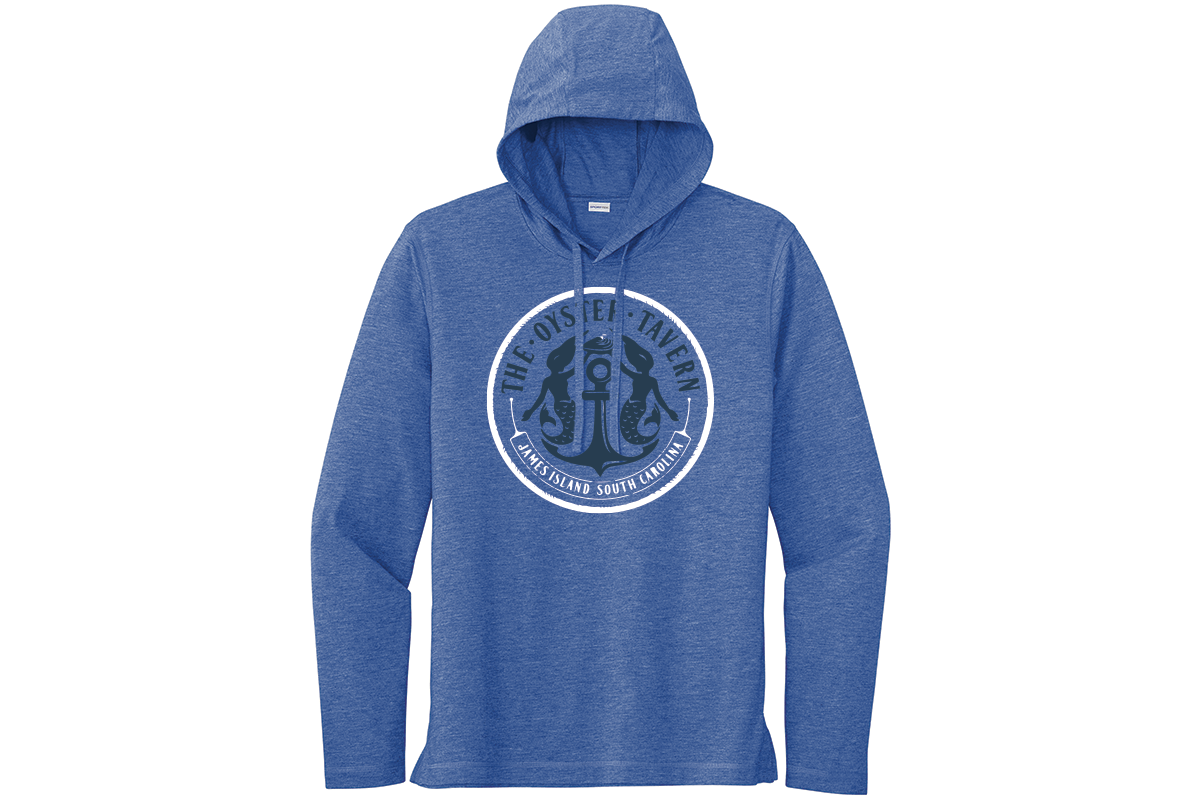 ST406 Sport-Tek ® PosiCharge ® Tri-Blend Wicking Long Sleeve Hoodie - LIGHTWEIGHT