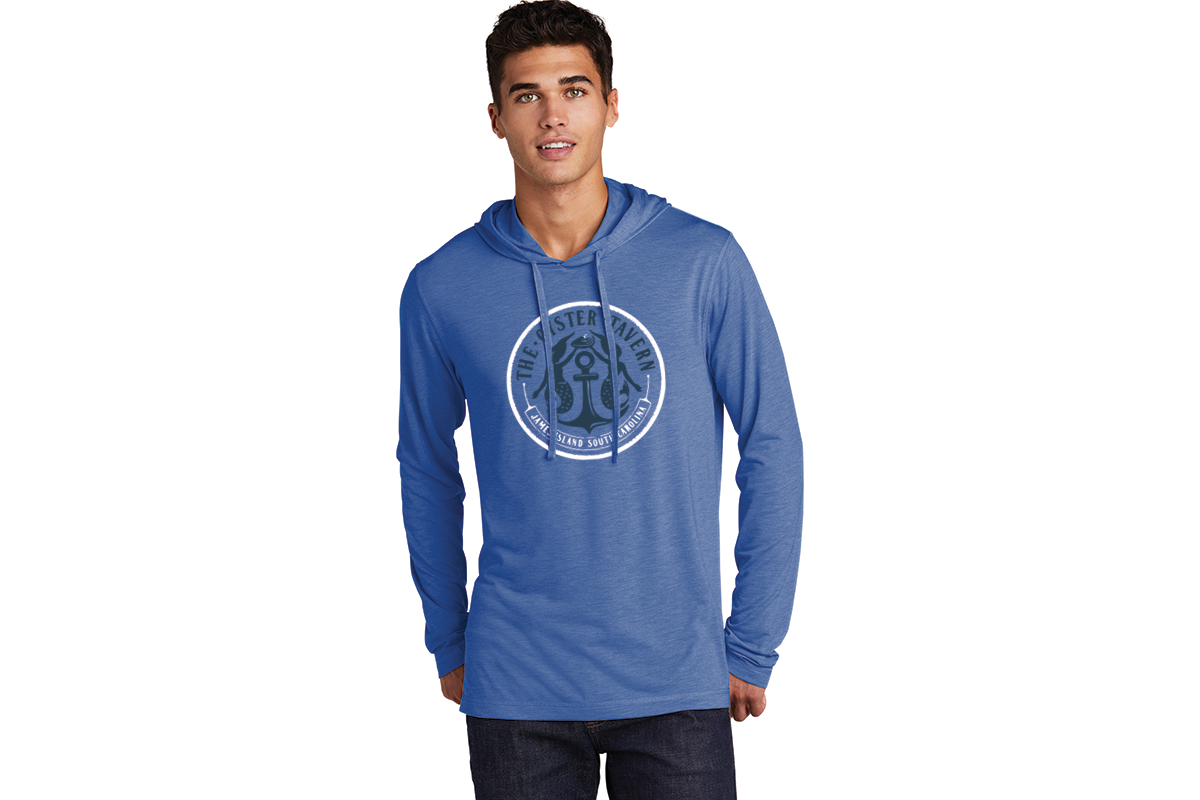 ST406 Sport-Tek ® PosiCharge ® Tri-Blend Wicking Long Sleeve Hoodie - LIGHTWEIGHT