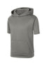 YST251 Sport-Tek ® Youth Sport-Wick ® Fleece Short Sleeve Hooded Pullover