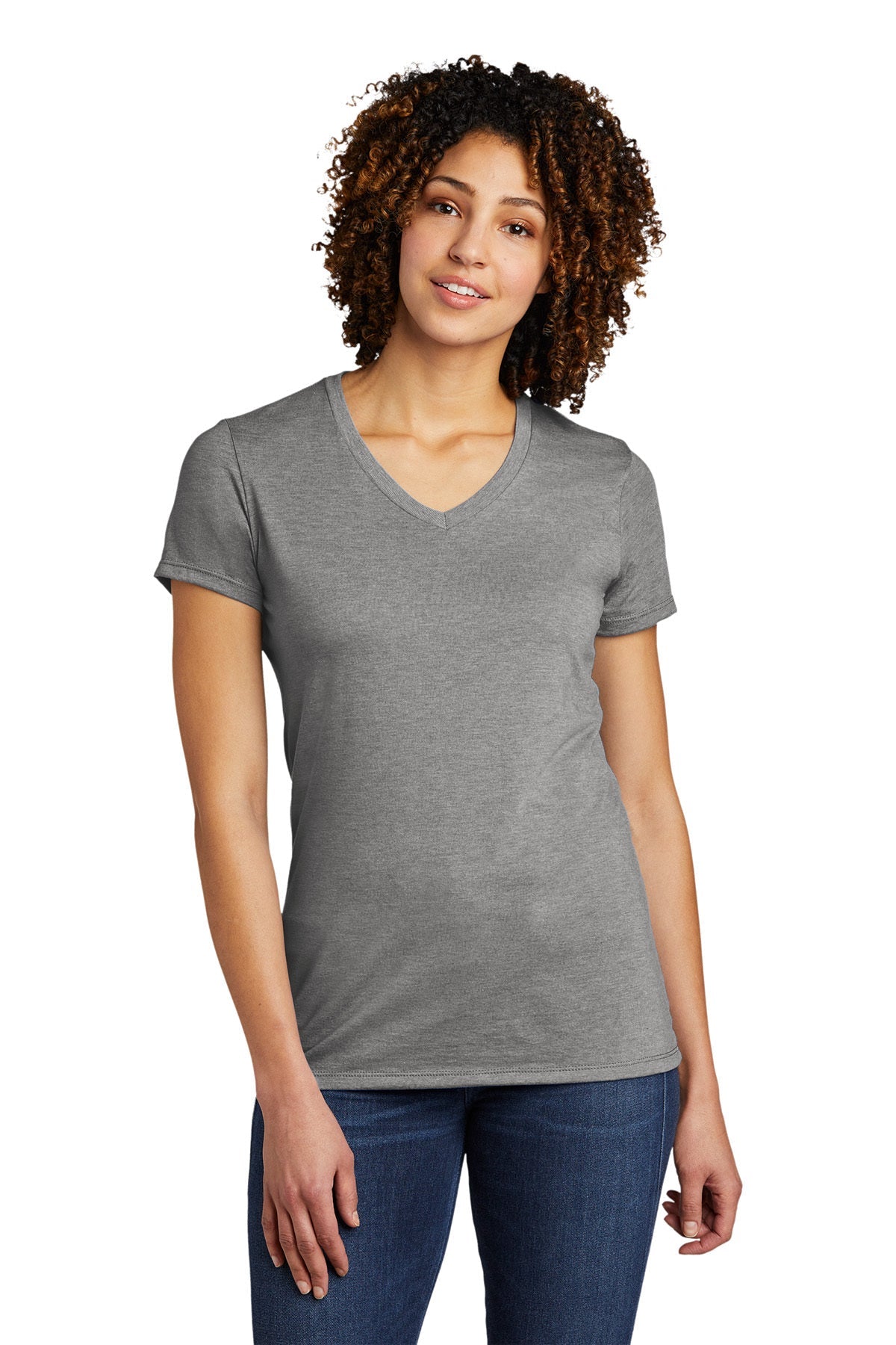 AL2018 Allmade® Women’s Tri-Blend V-Neck Tee