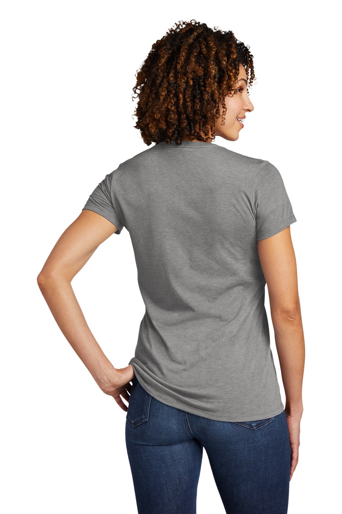 AL2018 Allmade® Women’s Tri-Blend V-Neck Tee