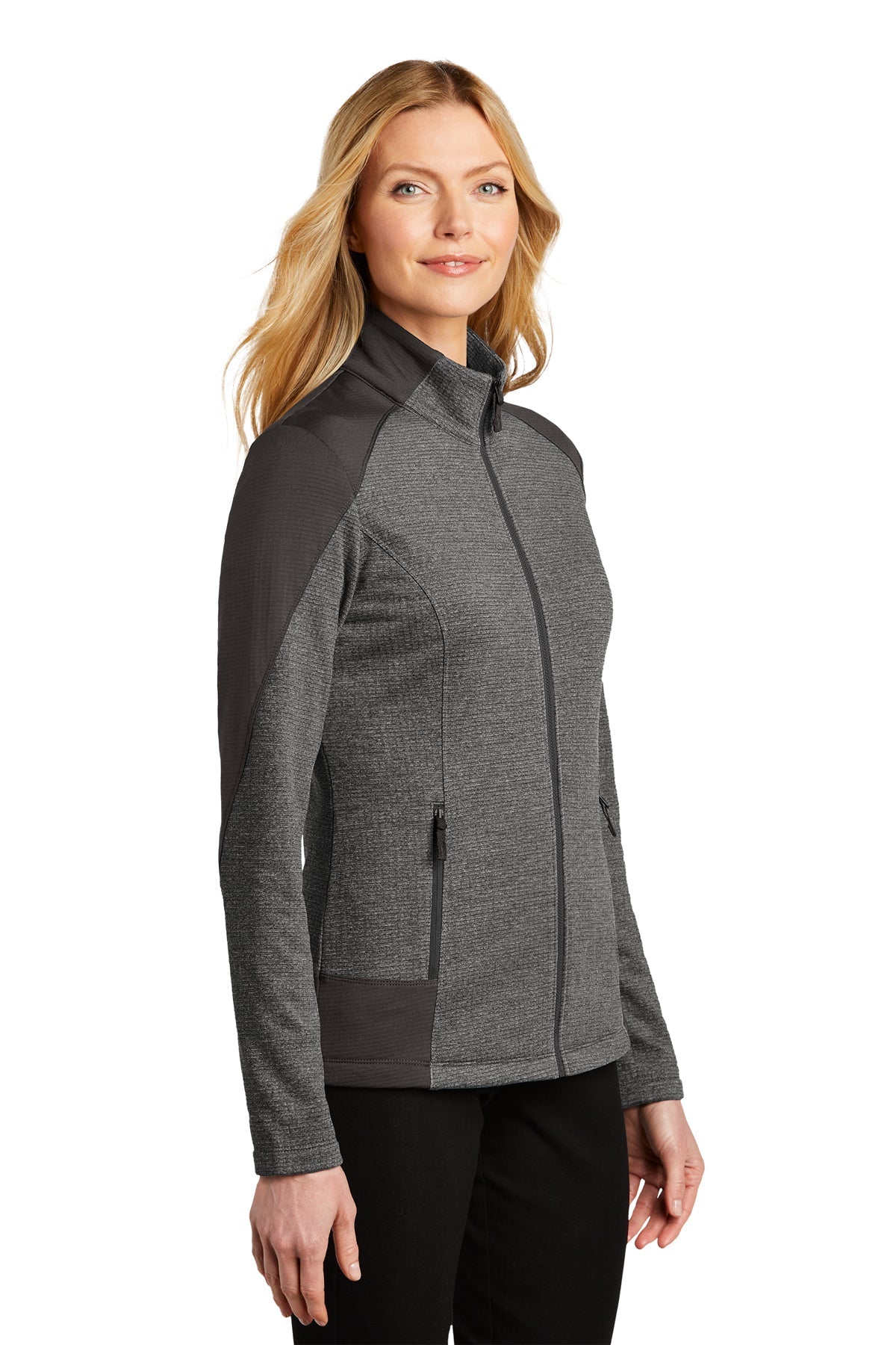 L239 Port Authority® Ladies Grid Fleece Jacket