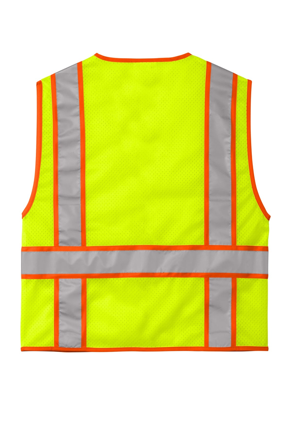 CSV103 CornerStone® ANSI 107 Class 2 Mesh Zippered Two-Tone Vest