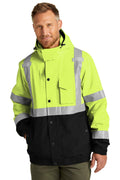 CSJ501 CornerStone® ANSI 107 Class 3 Waterproof Insulated Ripstop Bomber Jacket