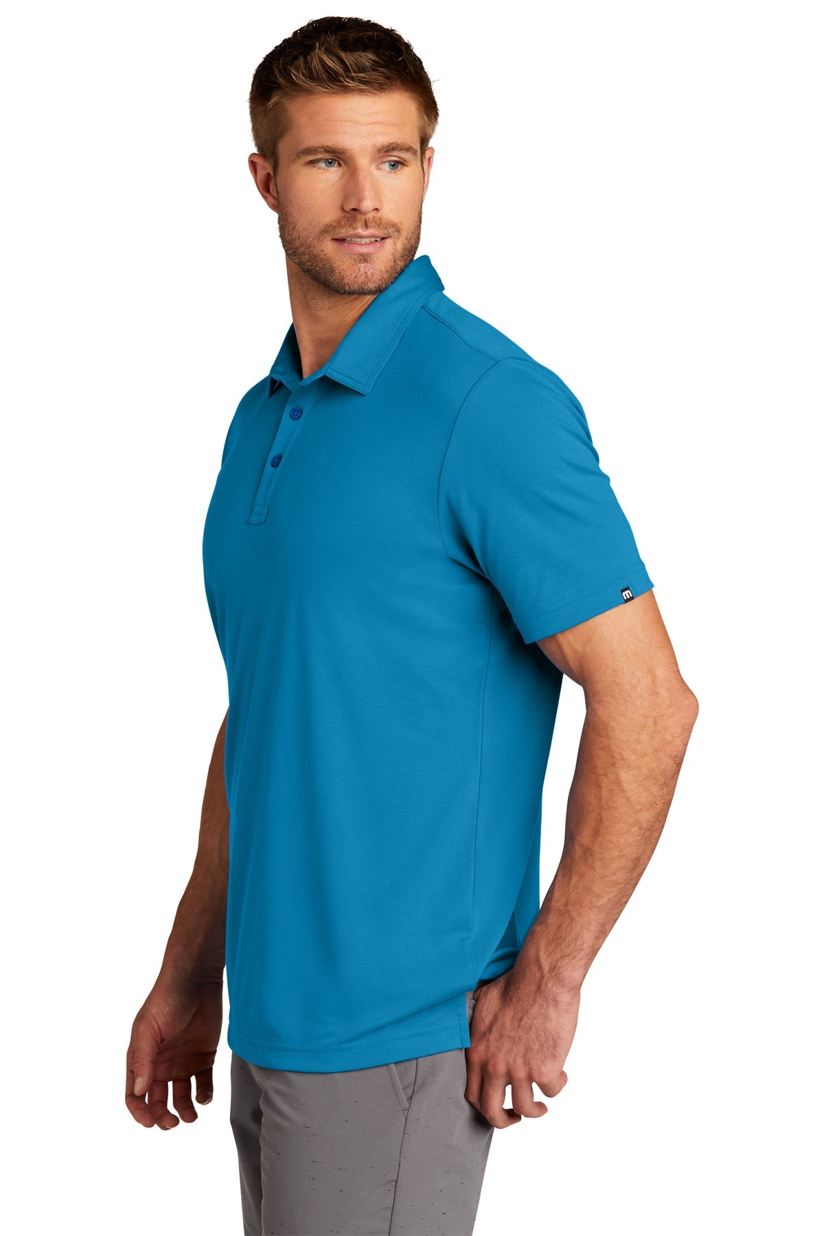 TM1MU411 TravisMathew Oceanside Solid Polo