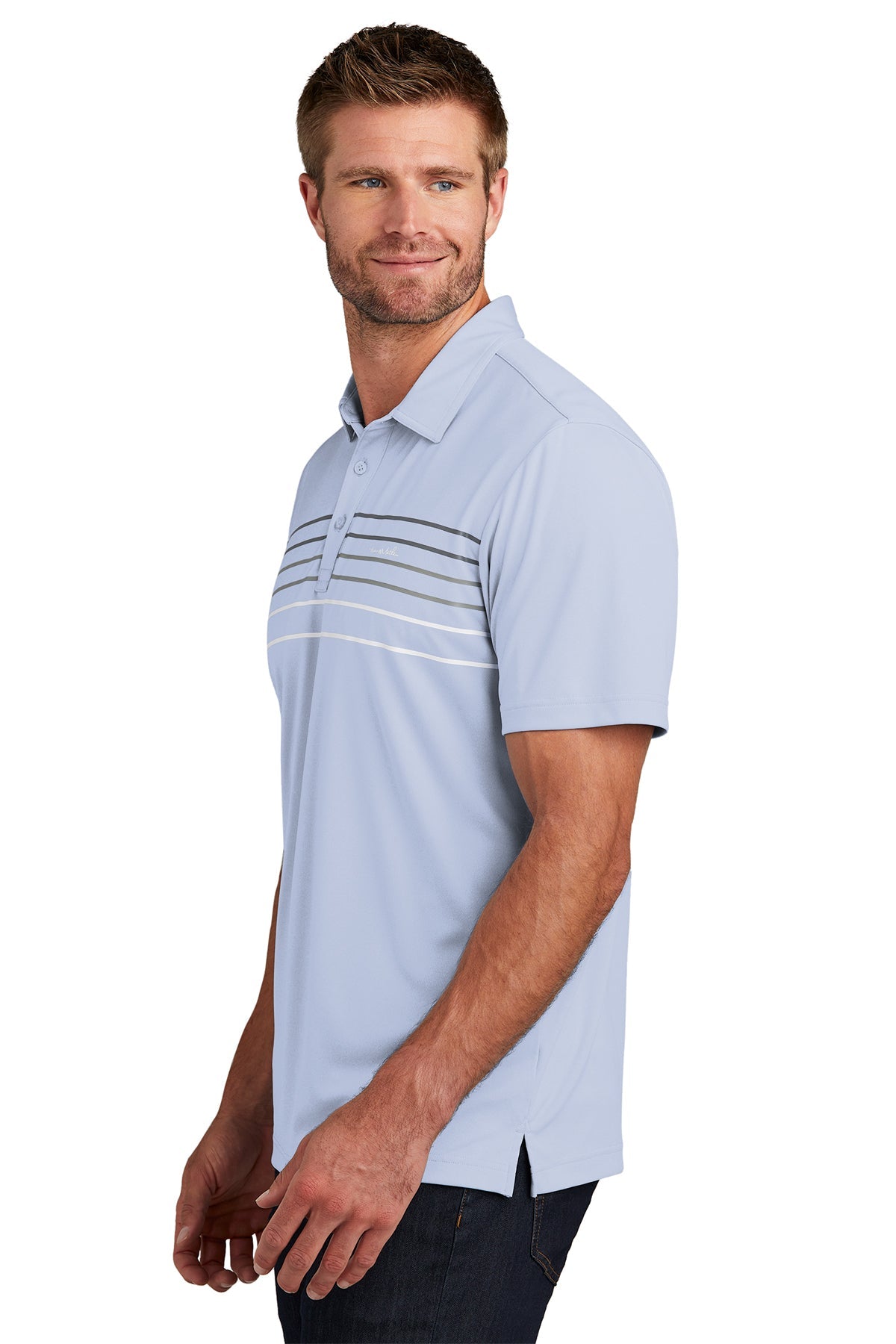 TM1MY400 TravisMathew Coto Performance Chest Stripe Polo