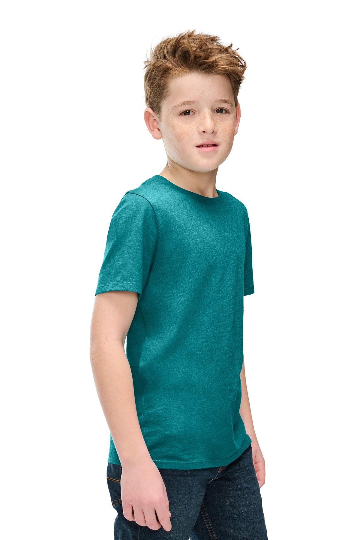 DT108Y District ® Youth Perfect Blend ® CVC Tee